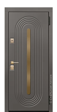 Входная дверь Эрчел (вид снаружи) - купить в Петрозаводске