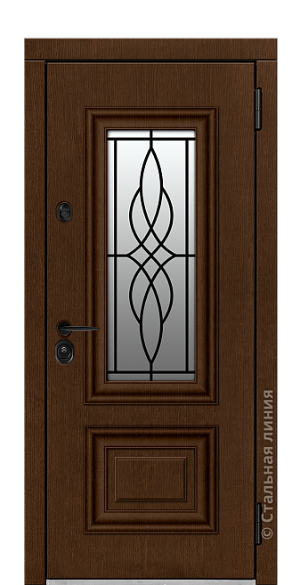 Входная дверь Леандро - вид снаружи Входная дверь Леандро (вид снаружи) - купить в Петрозаводске