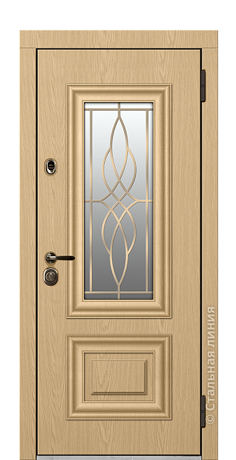 Входная дверь Сатори - вид снаружи Входная дверь Сатори (вид снаружи) - купить в Петрозаводске