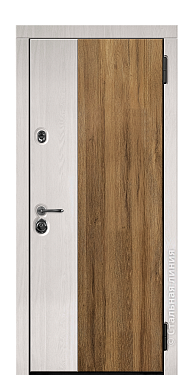 Входная дверь Борнмут (вид снаружи) - купить в Петрозаводске